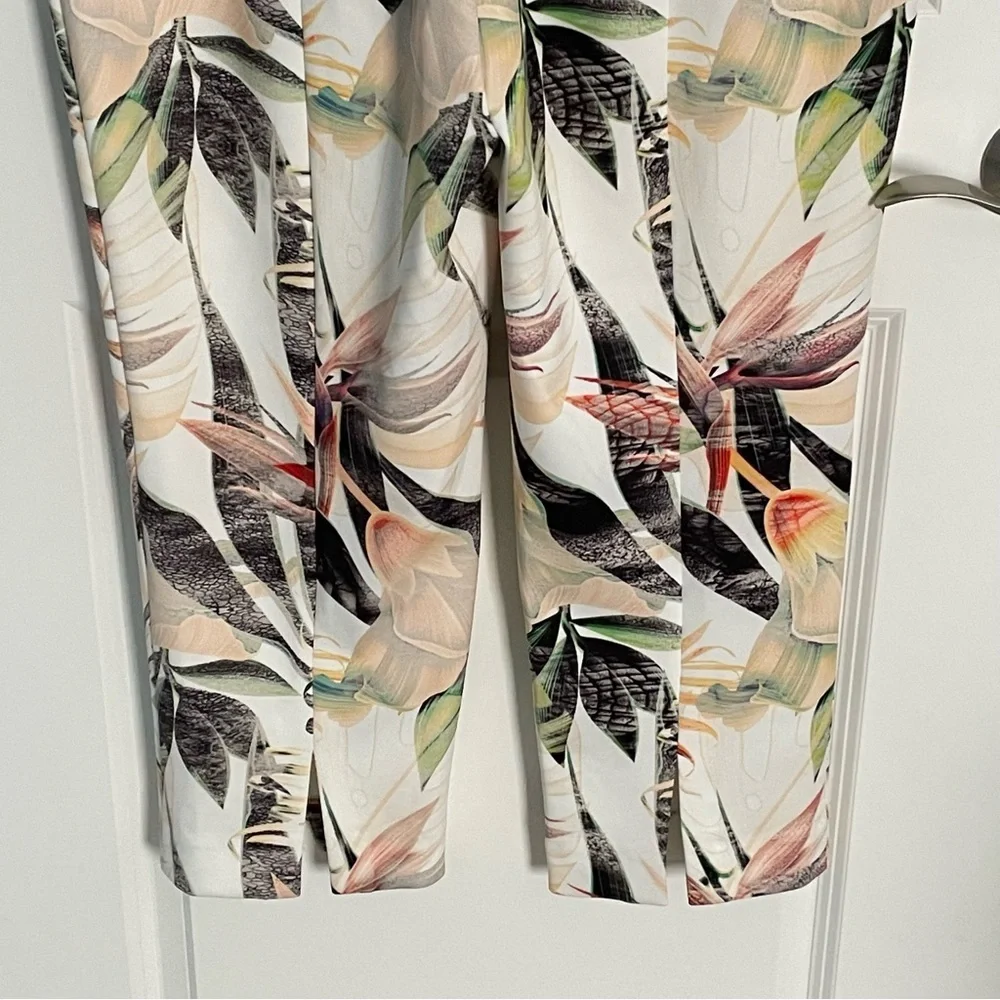 Joseph Ribkoff tropical floral ankle length Pants 54024